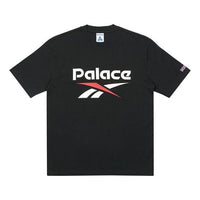 PALACE x Reebok Crossover Casual Cozy Round Neck Short Sleeve Unisex Black P19RBKTS001