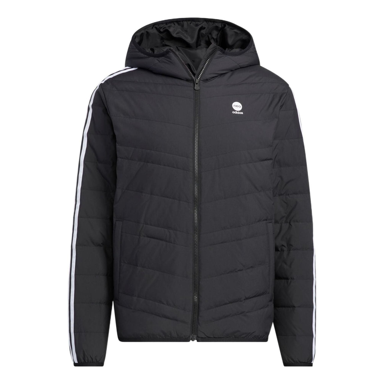 adidas Neo Essentials Down Jackets 'Black' HN4793
