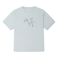 (WMNS) Converse Nautical Tee 'Ocean Blue' 10025880-A03