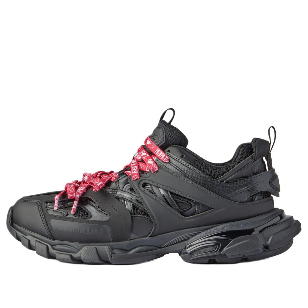 (WMNS) Balenciaga Track 1.0 Sneakers 'Black Red' 542436W3TR51060