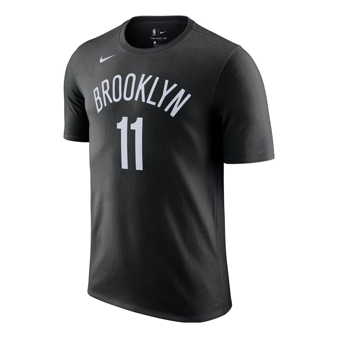 Nike NBA Brooklyn Nets Kyrie Irving Basketball Sports Printing Round Neck Short Sleeve Black CV8505-018