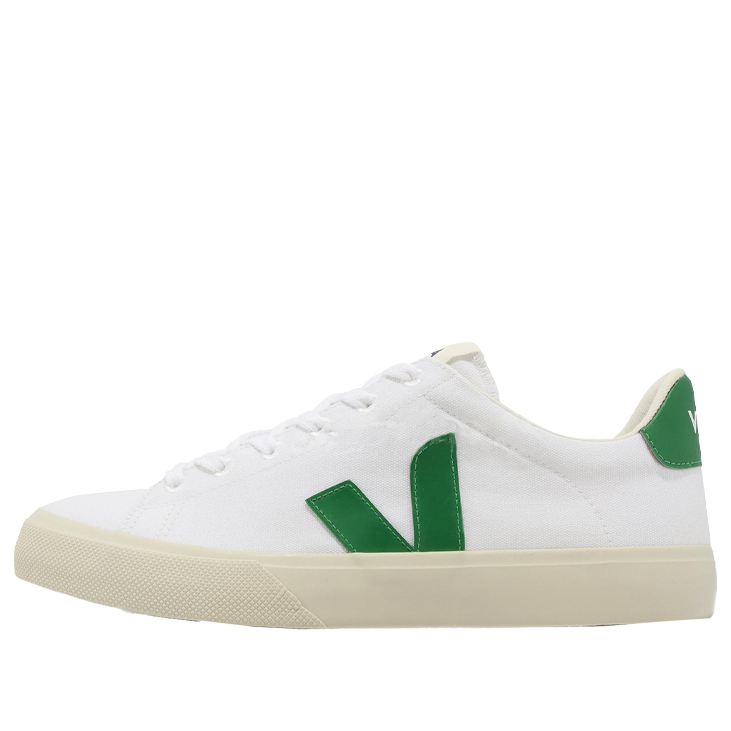 Veja Campo Low-Top Sneakers 'White Green' CA0103144B