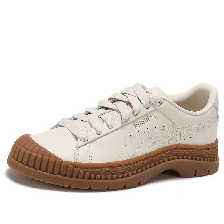 (WMNS) PUMA Utility Leather 'White Smoke' 370982-04