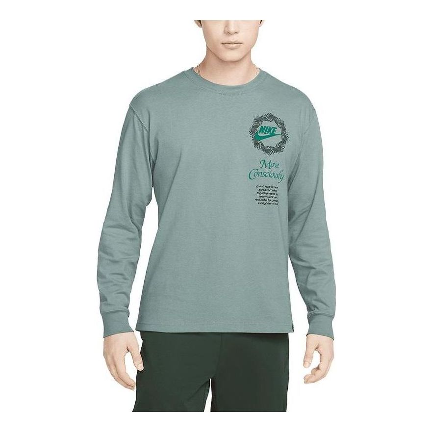 Nike Sportswear Long-Sleeve T-Shirt (Asia Sizing) 'Teal' DN5141-041