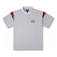 Converse Retro Polo Shirt 'Grey' 10026173-A02