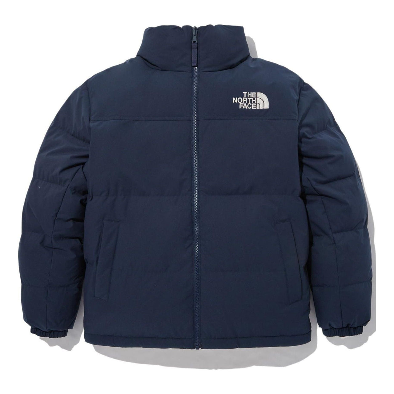 THE NORTH FACE Logo Winter Puffer Jacket 'Navy' NJ1DN77B