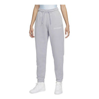 (WMNS) Air Jordan Wordmark Sweatpants Light Steel 'Grey' DQ4652-054