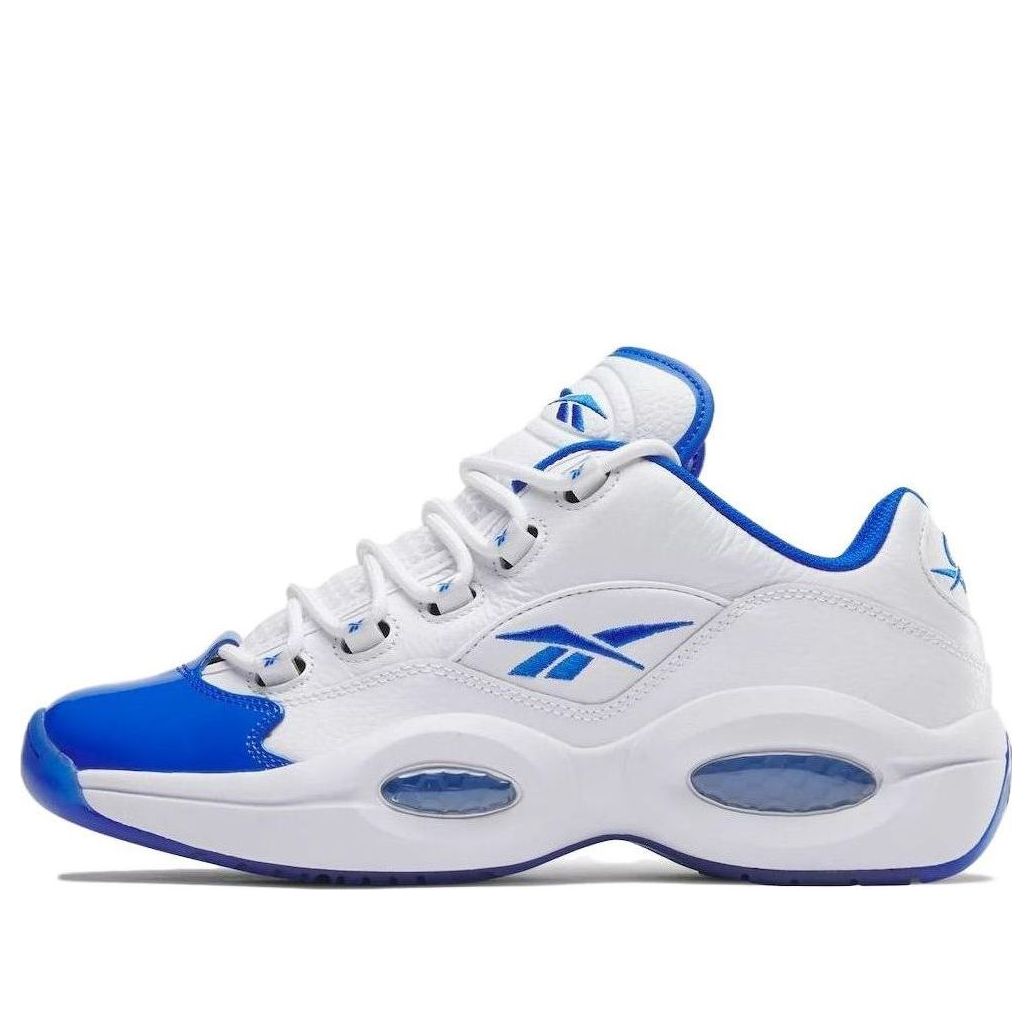 Reebok Question Low 'White Electric Cobalt' 100033891