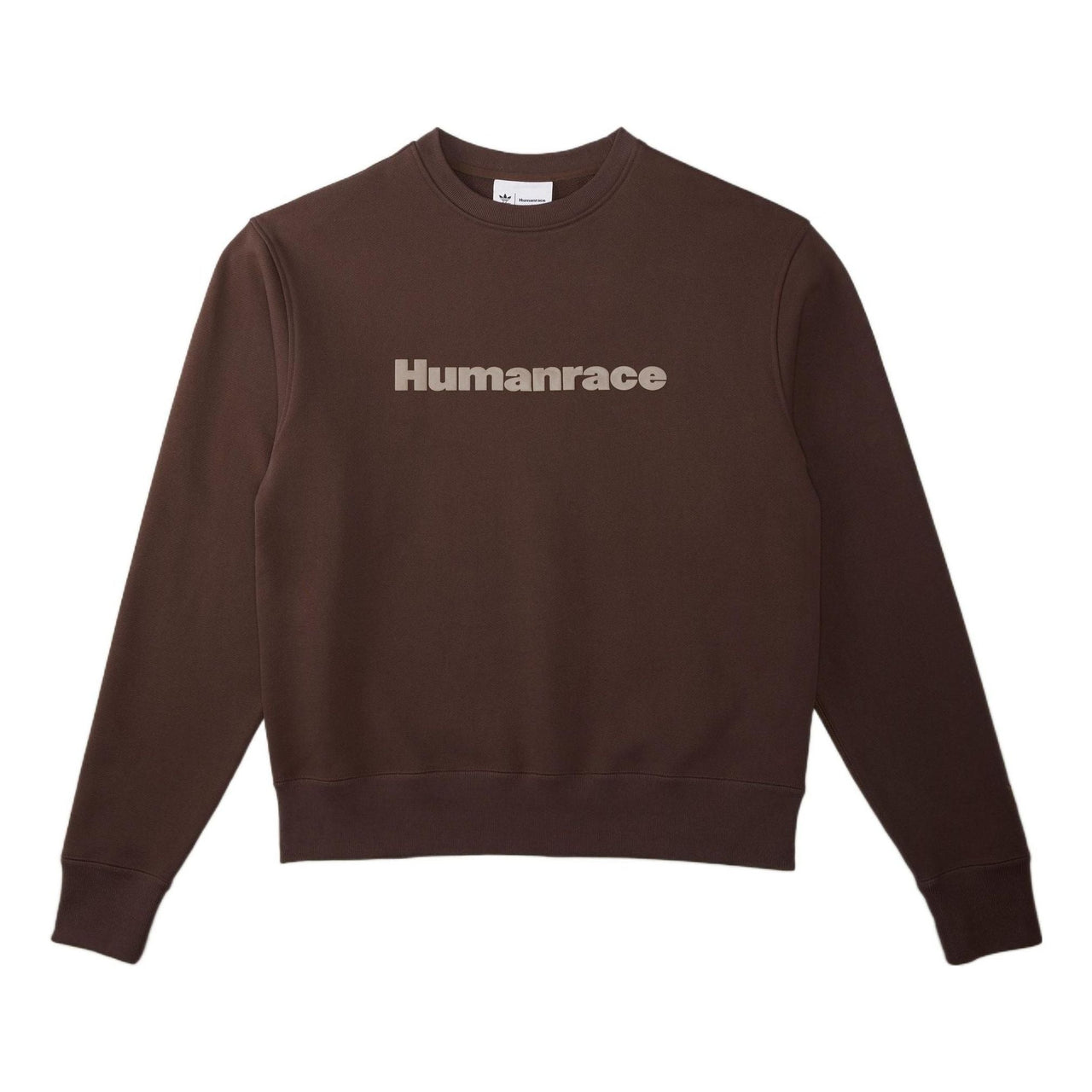 adidas x Pharrell Humanrace Logo Sweatshirt 'Brown' HI5541