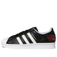 adidas originals Superstar 'Black White Red' HQ6456