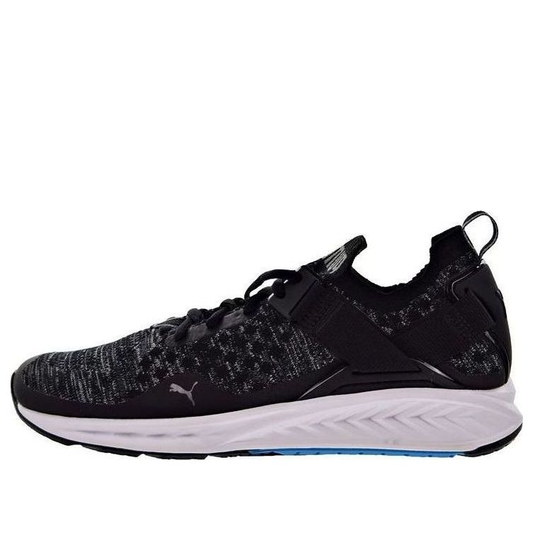 PUMA Ignite EvoKnit Lo Running Shoes Black 189904-01