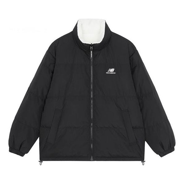 New Balance Logo Print Jacket 'Black White' 5PB43153-BK