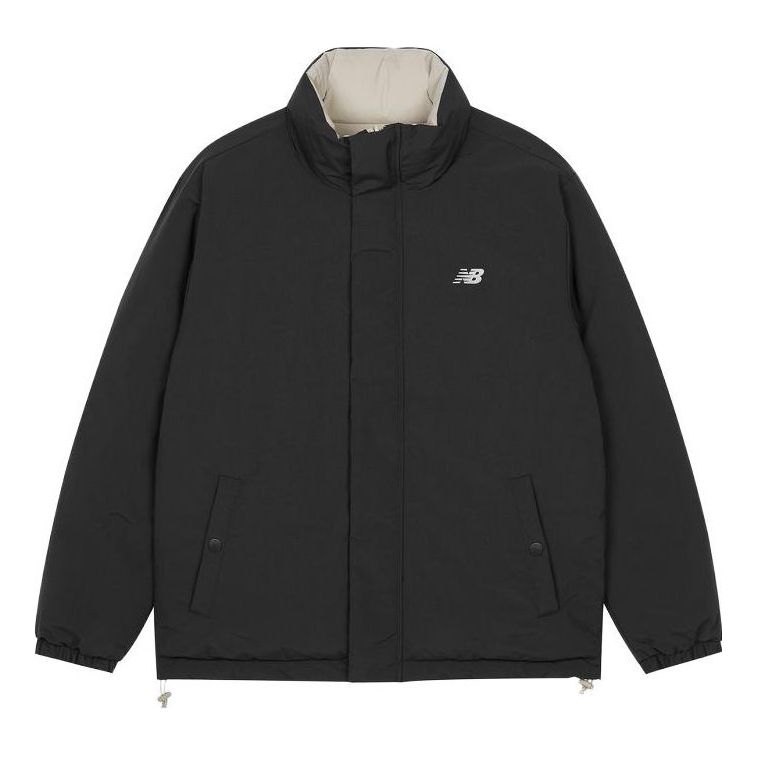 New Balance Waterproof Warm Jacket 'Black Grey' AMJ34333-BK
