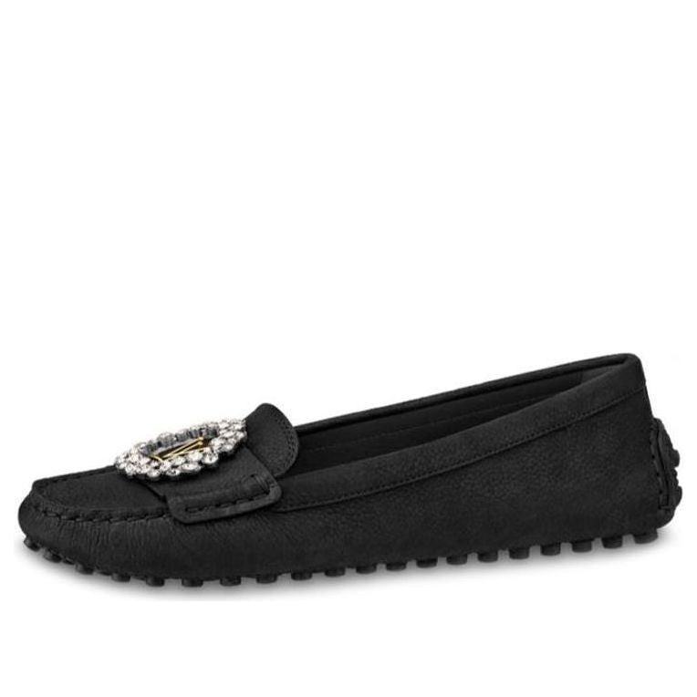 (WMNS) LOUIS VUITTON Dauphine Shoes 'Black Suede' 1A5MLJ
