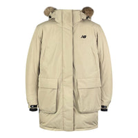 (WMNS) New Balance Warm Winter Down Jacket 'Beige' NP943022-BEI