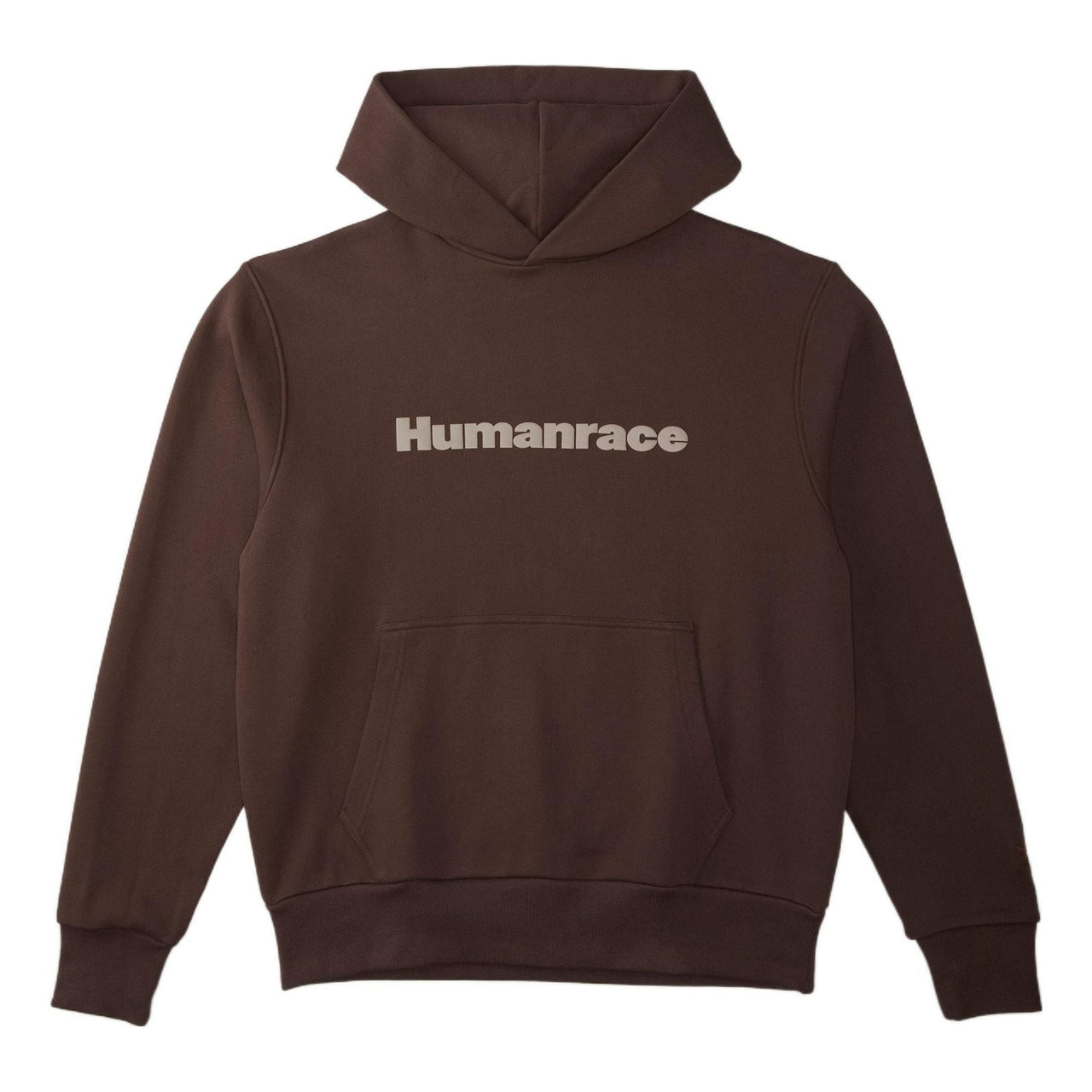 adidas x Pharrell Humanrace Logo Hoodie 'Brown' HI2958