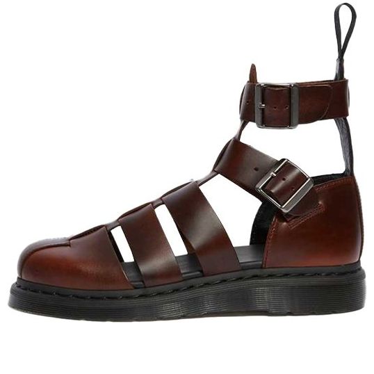 Dr. Martens Geraldo Leather Brown Sandals 20769211