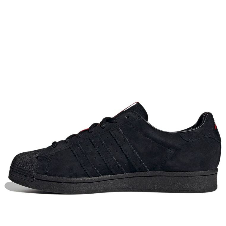 adidas Thrasher x Superstar ADV 'Black Scarlet' FY9025