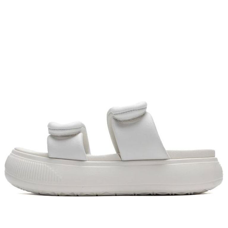 (WMNS) PUMA Mayu Puffy Slides 'Warm White' 399450-01