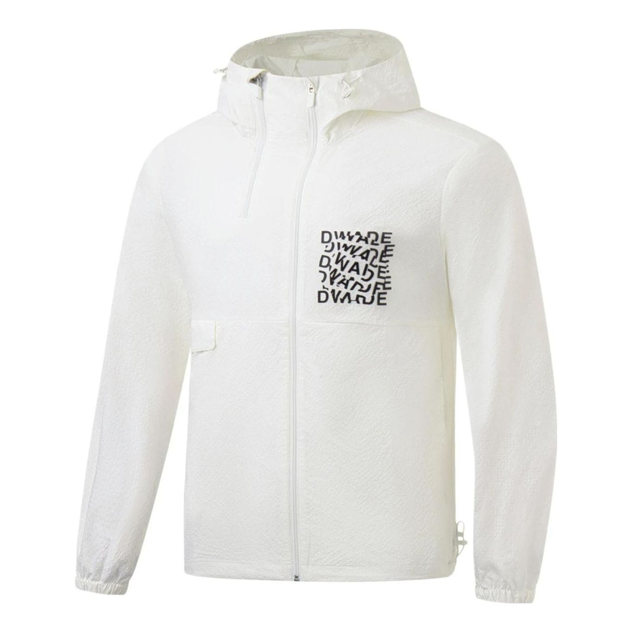 Li-Ning Way Of Wade Graphic Full Zip Hooded Jacket 'White' AFDT319-3