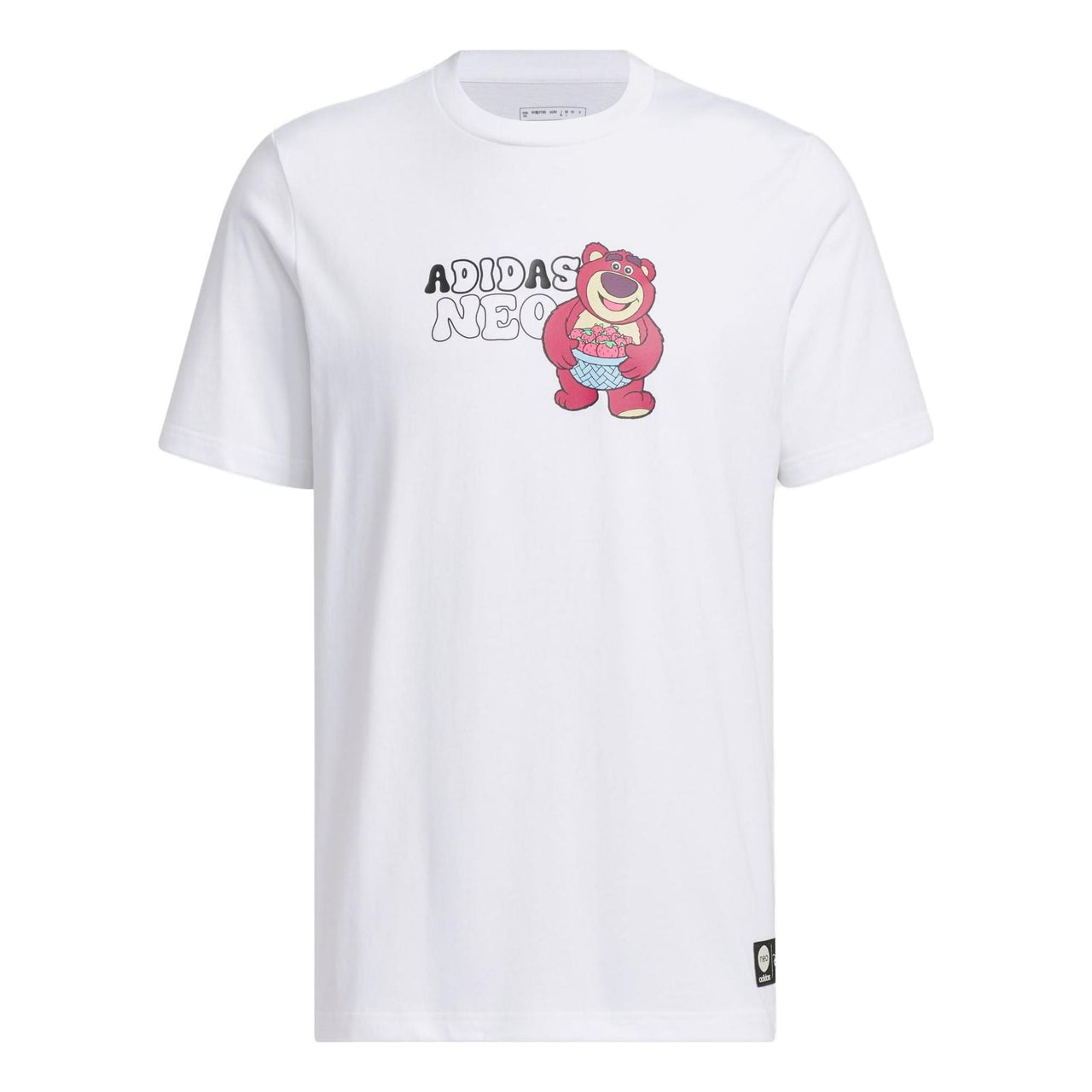 adidas Neo x Lotso T-Shirt 'White Red' IP4027