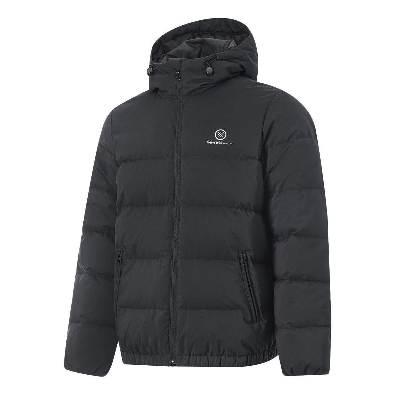 Li-Ning Way Of Wade Graphic Down Hooded Jacket 'Black' AYMT163-1