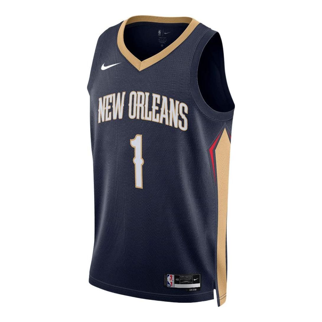 Nike Dri-FIT NBA New Orleans Pelicans Zion Williamson Icon Edition 2022/23 Swingman Jersey DN2014-419