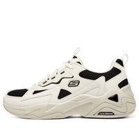 (WMNS) Skechers D'LITES Hyper Burst 'Cream Black' 896178-NTBK
