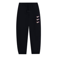 Li-Ning Way Of Wade Logo Sweatpants 'Black' AKLT145-1