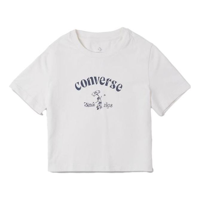 (WMNS) Converse Skateboard Tee 'Egret' 10026166-A01