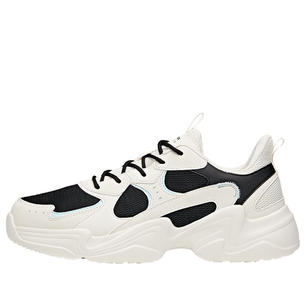 ANTA Classic Daddy Sneakers 'White Black' 111938822R-8