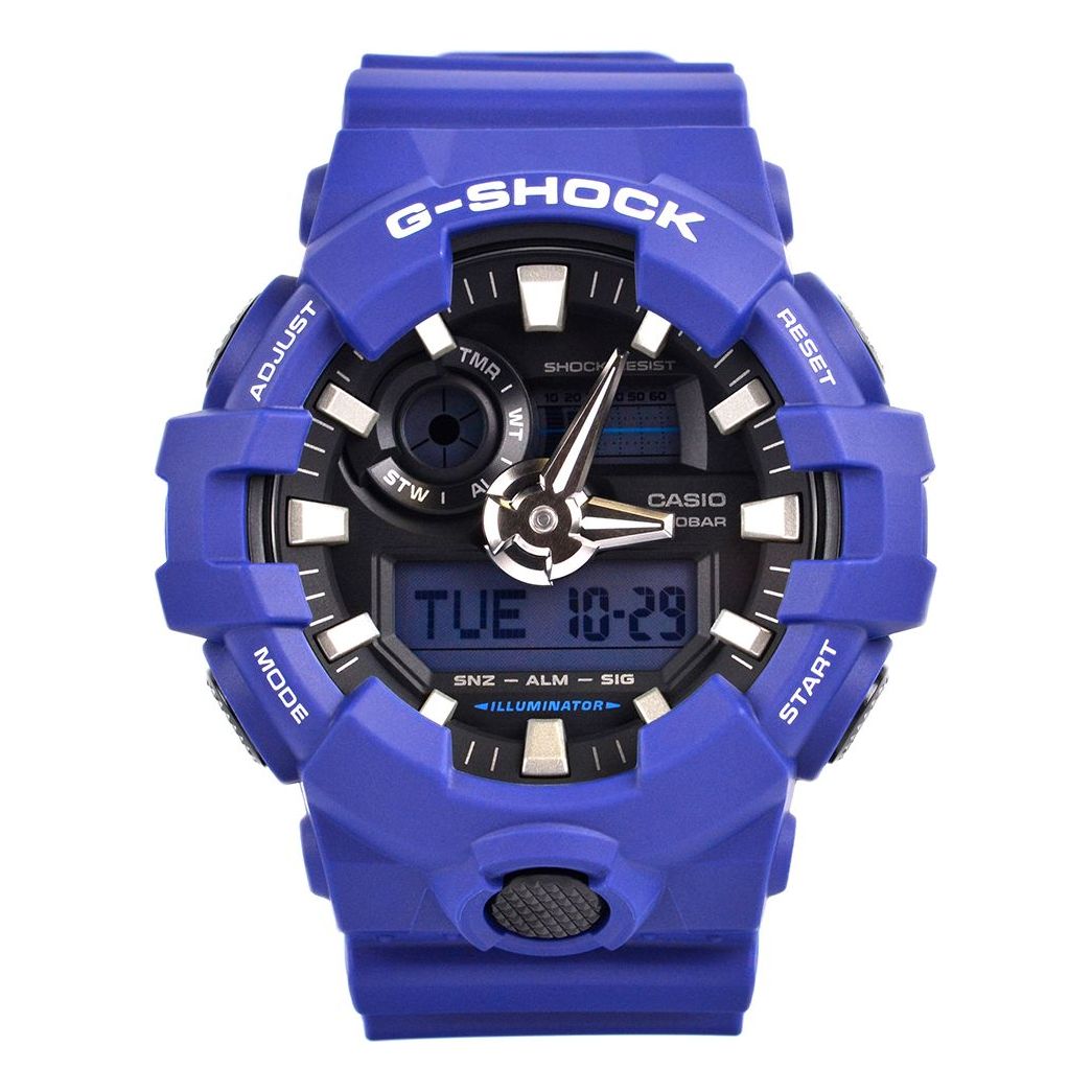 CASIO G-Shock Analog-Digital 'Blue' GA-700-2A