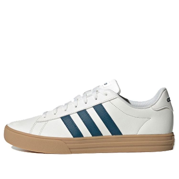 adidas neo Daily 2.0 'White Brown Blue' EG4000