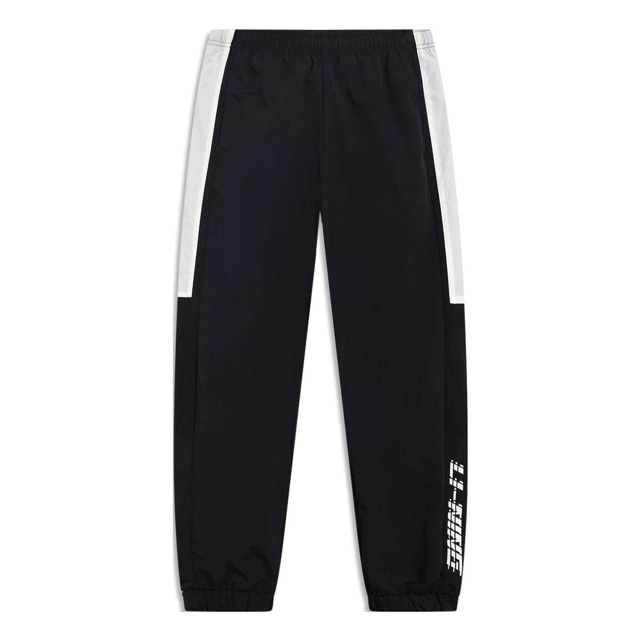 Li-Ning Sports Style Sweatpants 'Black White' AYKT405-2