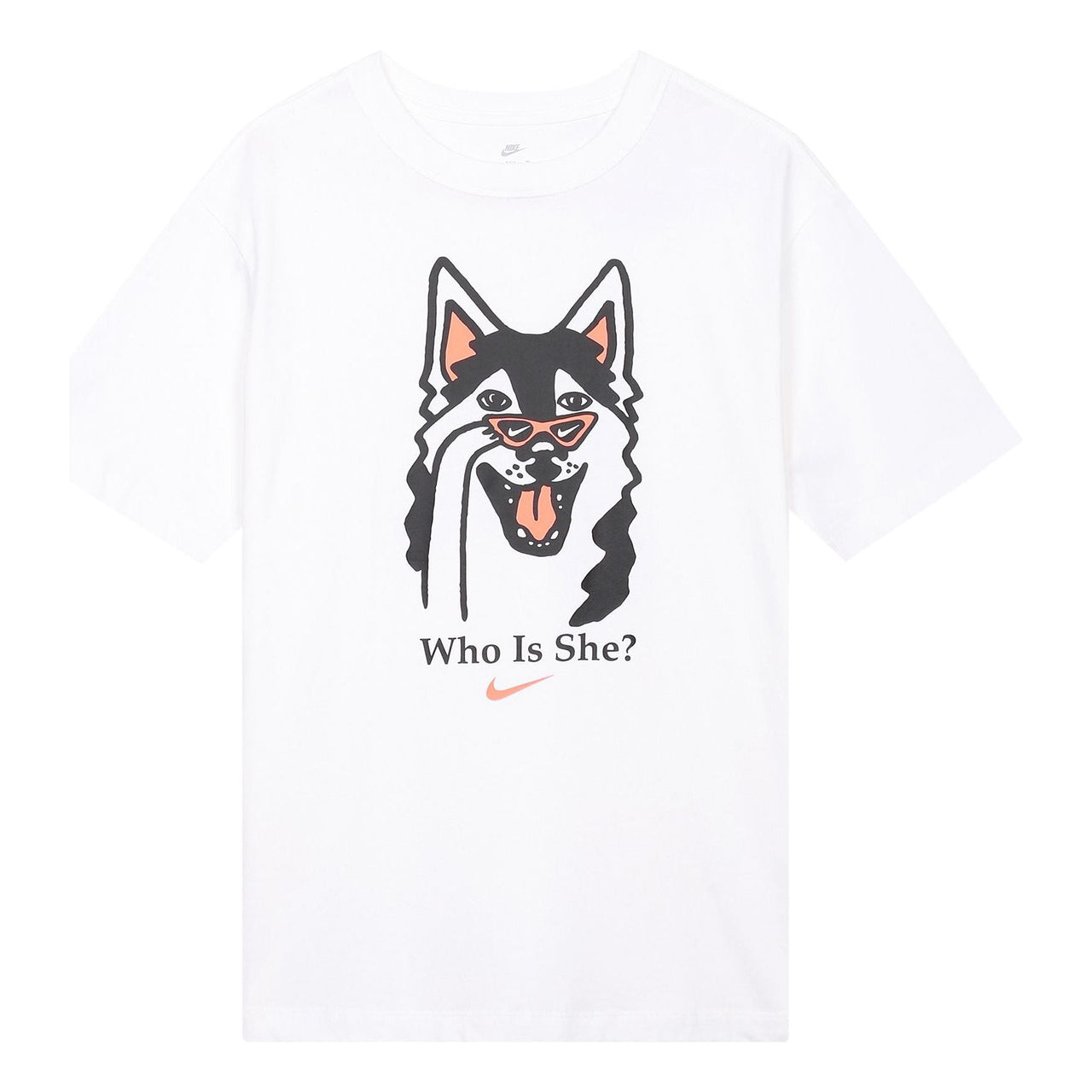 (WMNS) Nike AS W Nike Sportswear BF Tee Dog HBR White DJ1846-100