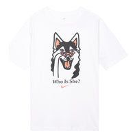 (WMNS) Nike AS W Nike Sportswear BF Tee Dog HBR White DJ1846-100