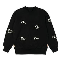 Palace X Evisu FW21 Multi Pocket Crew Sweatshirt 'Black' P21EVCW001