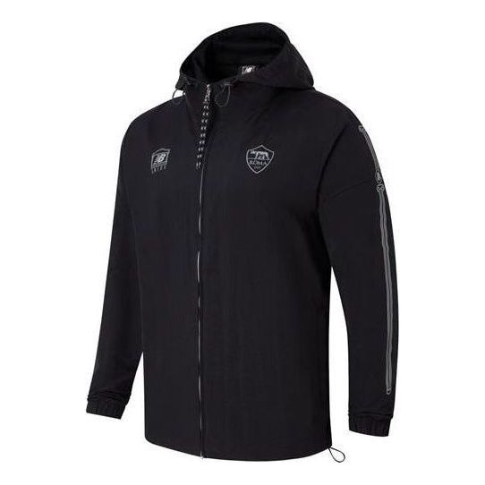 New Balance x Aries AS Roma Pre-Game Jacket 'Black' MT239938-HME