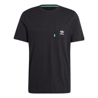 adidas originals Essentials+ Made With Hemp T-shirt 'Black' HR8623