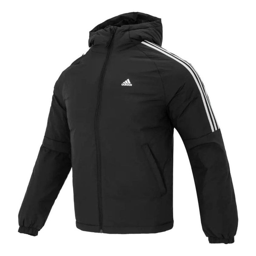 adidas 3-Stripes Down Jackets 'Black' IT8730