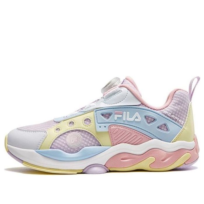 (GS) FILA Sportswear Sneakers 'Pink Blue Yellow' K15B331103FLT