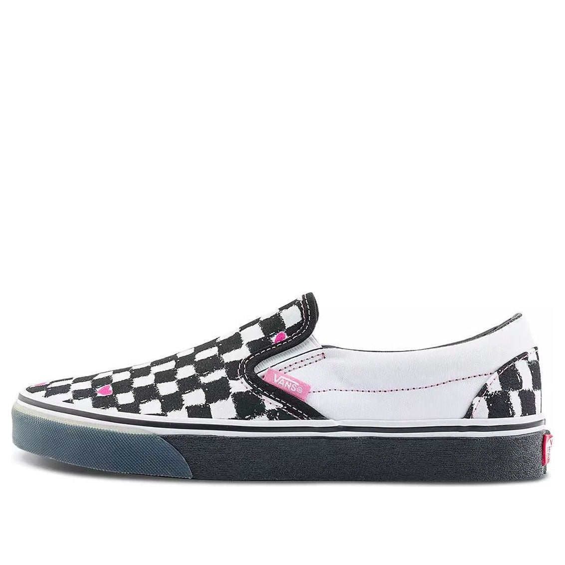 Vans x THE MUSEUM VISITOR Slip-on 'Black Whtie' VN000CT5BPA