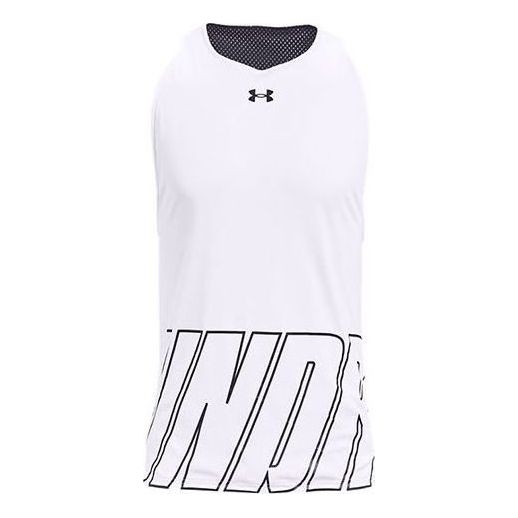 Under Armour Baseline Reversible Tank 'White' 1361899-100