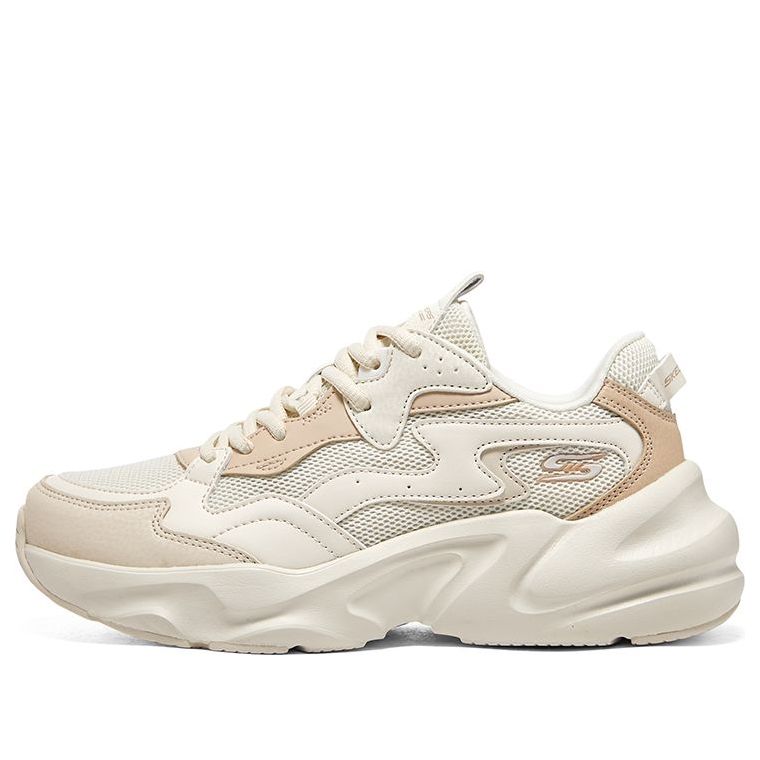 (WMNS) Skechers Skechers Women BOB'S Sport Bobs Bamina Shoes 'Cream White' 117366-NAT