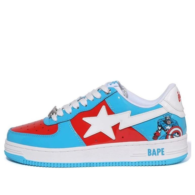 A Bathing Ape x Marvel Bape sta 'Captain America' 1I73-191-903