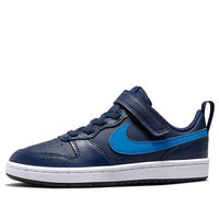 (PS) Nike Court Borough Low 2 'Midnight Navy Imperial Blue' BQ5451-403