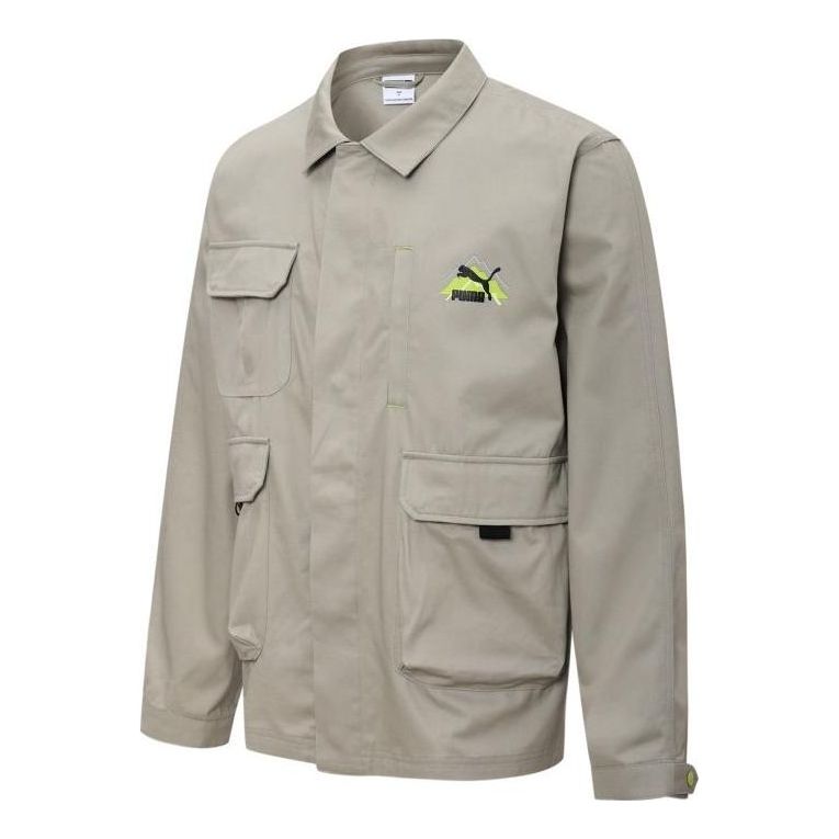 PUMA Camping Mountain Cargo Jacket 'Grey' 537423-68