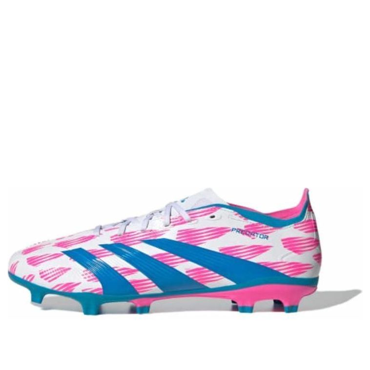 adidas Predator League FG 'Cloud White Solar Blue Solar Pink' IG6262