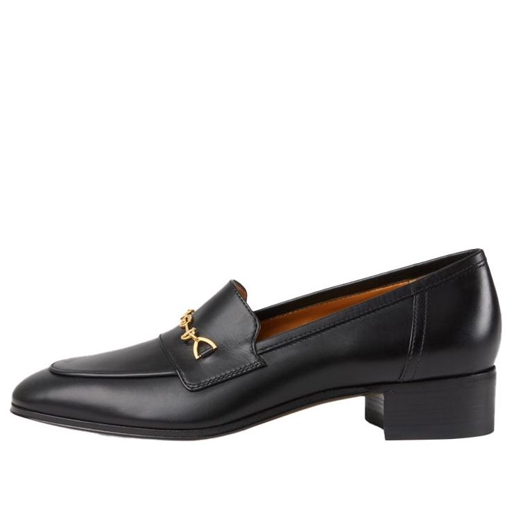 (WMNS) Gucci Interlocking G Horsebit Loafer 'Black Leather' 658268-1W600-1000