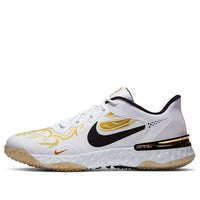 Nike Alpha Huarache Elite 3 Turf Premium 'White Metallic Vivid Gold'' CV3561-101